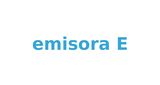Logo Emisora E