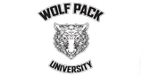 Logo Wolf pack university radio
