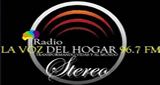 Logo La Voz Del Hogar 96.7 FM