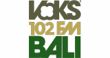 Logo Voks Radio 102 FM Bali