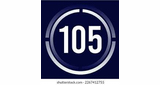 Logo Rádio 105 FM Faculdade FM
