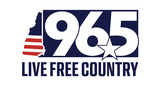 Logo 96.5 Live Free Country