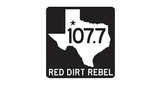 Logo 107.7 The Red Dirt Rebel