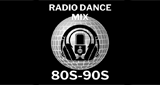 Logo RADIO DANCE MIX 80S-90S.