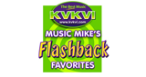 Logo KVKVI - Music Mike's Flashback Favorites