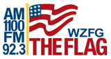 Logo The Flag 1100 AM - WZFG