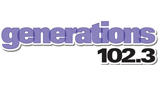 Logo Generations 102.3