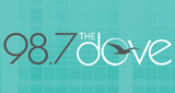 Logo 98.7 the Dove