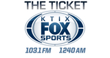 Logo 103.1 KTIX The Ticket