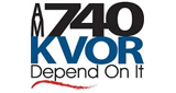 Logo KVOR 740 AM