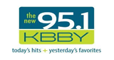 Logo The New 95.1 KBBY