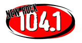 Logo New Rock 104.1 FM