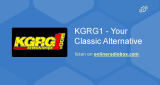 Logo KGRG1 - Your Classic Alternative
