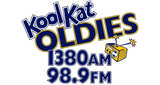 Logo Kool Kat Oldies 1380 AM & 98.9 FM