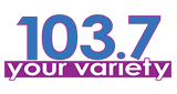 Logo 103.7 Your Variety