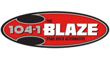 Logo 104.1 The Blaze