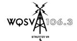 Logo 106.3 WQSV Staunton