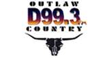 Logo Outlaw Country D99.3 - WDMP-FM