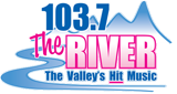 Logo 103.7 The River