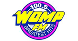 Logo 100.5 WOMP FM