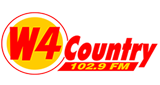Logo W4 Country 102.9 FM