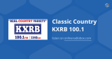 Logo Classic Country KXRB 100.1