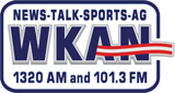 Logo WKAN 1320 AM