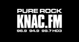 Logo Pure Rock KNAC - 96.9 94.9 99.7 HD3