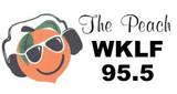 Logo WKLF 95.5 The Peach