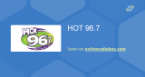 Logo Hot 96.7
