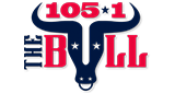 Logo 105.1 The Bull