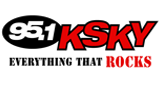 Logo 95.1 KSKY - KSQY
