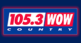 Logo 105.3 WOW Country
