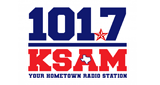 Logo KSAM 101.7 FM