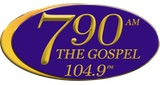 Logo 790 AM & 104.9 FM The Gospel