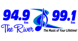 Logo 94.9 & 99.1 The River