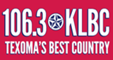 Logo KLBC 106.3 FM