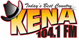 Logo 104.1 KENA-FM