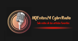 Logo HQÉxitos24 Cyber Radio