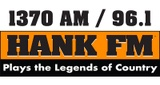 Logo 96.1 Hank FM