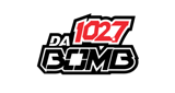 Logo 102.7 Da Bomb