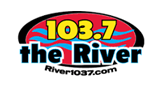 Logo 103.7 The River