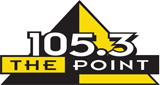 Logo 105.3 The Point - WPTQ