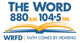 Logo The Word 880 AM 104.5 FM
