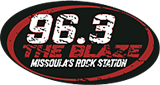 Logo 96.3 The Blaze