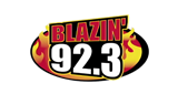 Logo Blazin' 92.3