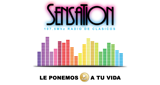 Logo Sensation Radio 107.5 Neuquen