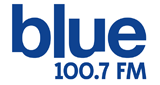 Logo Blue 100.7 FM