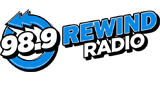 Logo 98.9 Rewind Radio