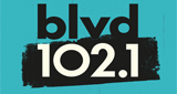 Logo BLVD 102.1 FM